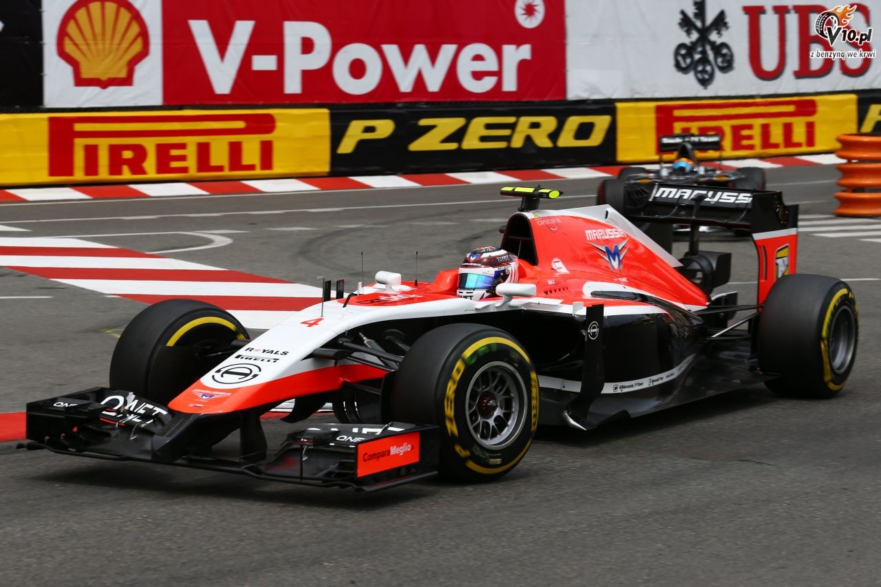 GP Monako 2014 - wycig
