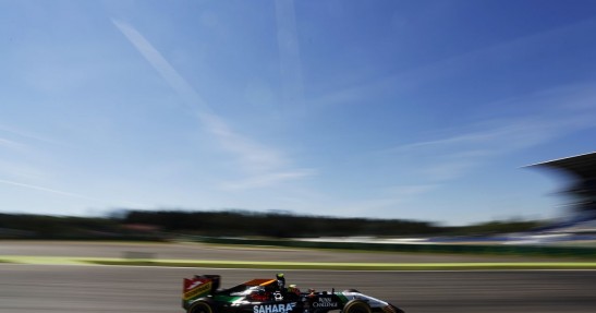 GP Niemiec 2014 - piątkowe treningi