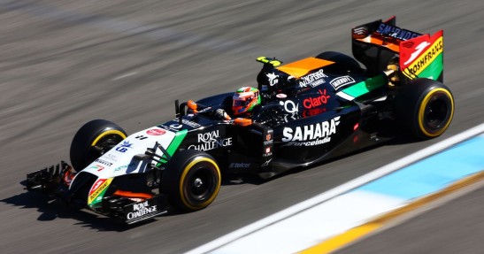 GP Niemiec 2014 - piątkowe treningi