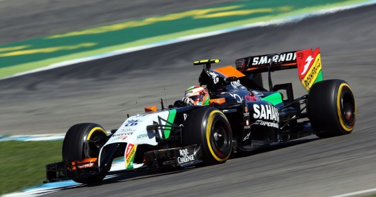 GP Niemiec 2014 - piątkowe treningi