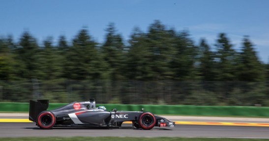 GP Niemiec 2014 - piątkowe treningi