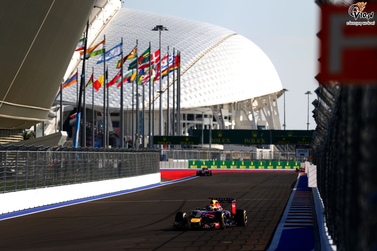 GP Rosji 2014 - wycig