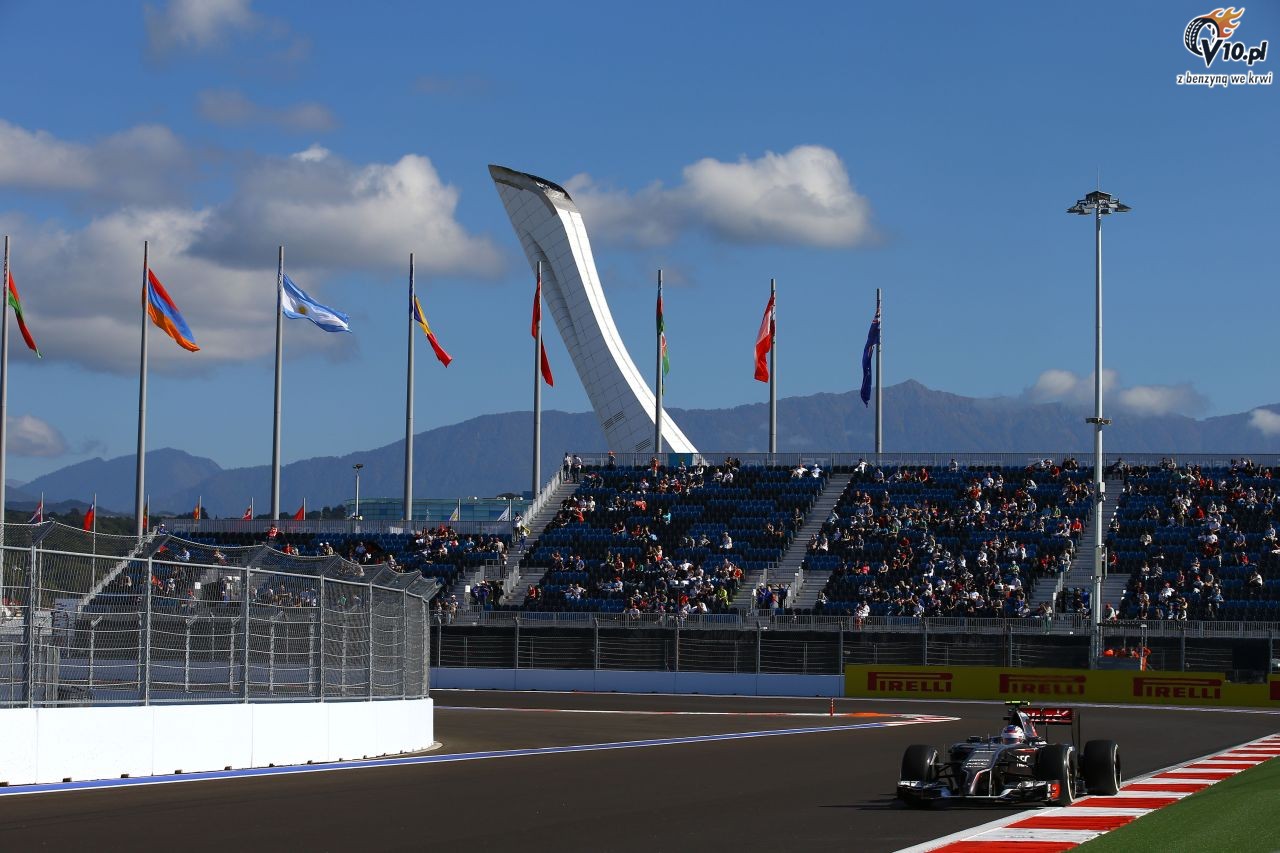 GP Rosji 2014 - pitkowe treningi