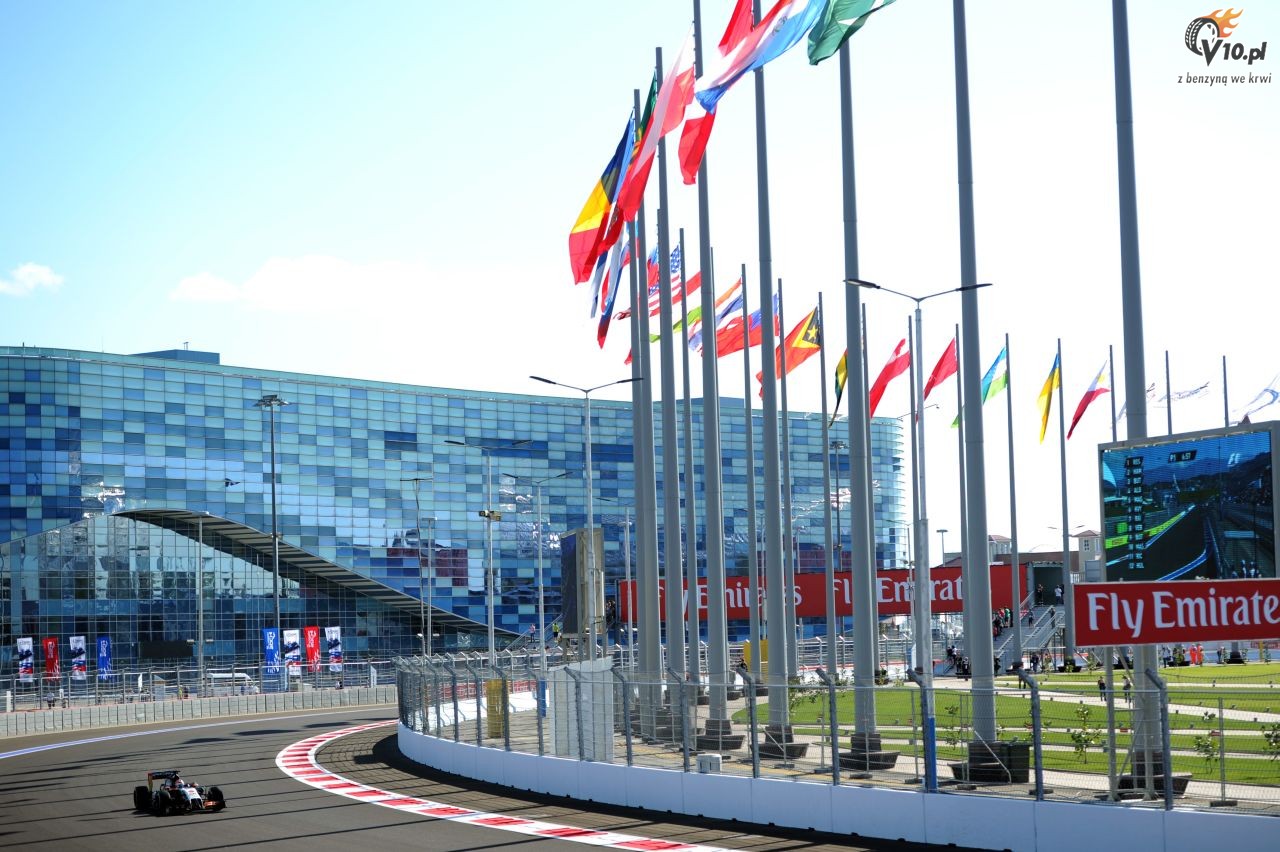 GP Rosji 2014 - pitkowe treningi