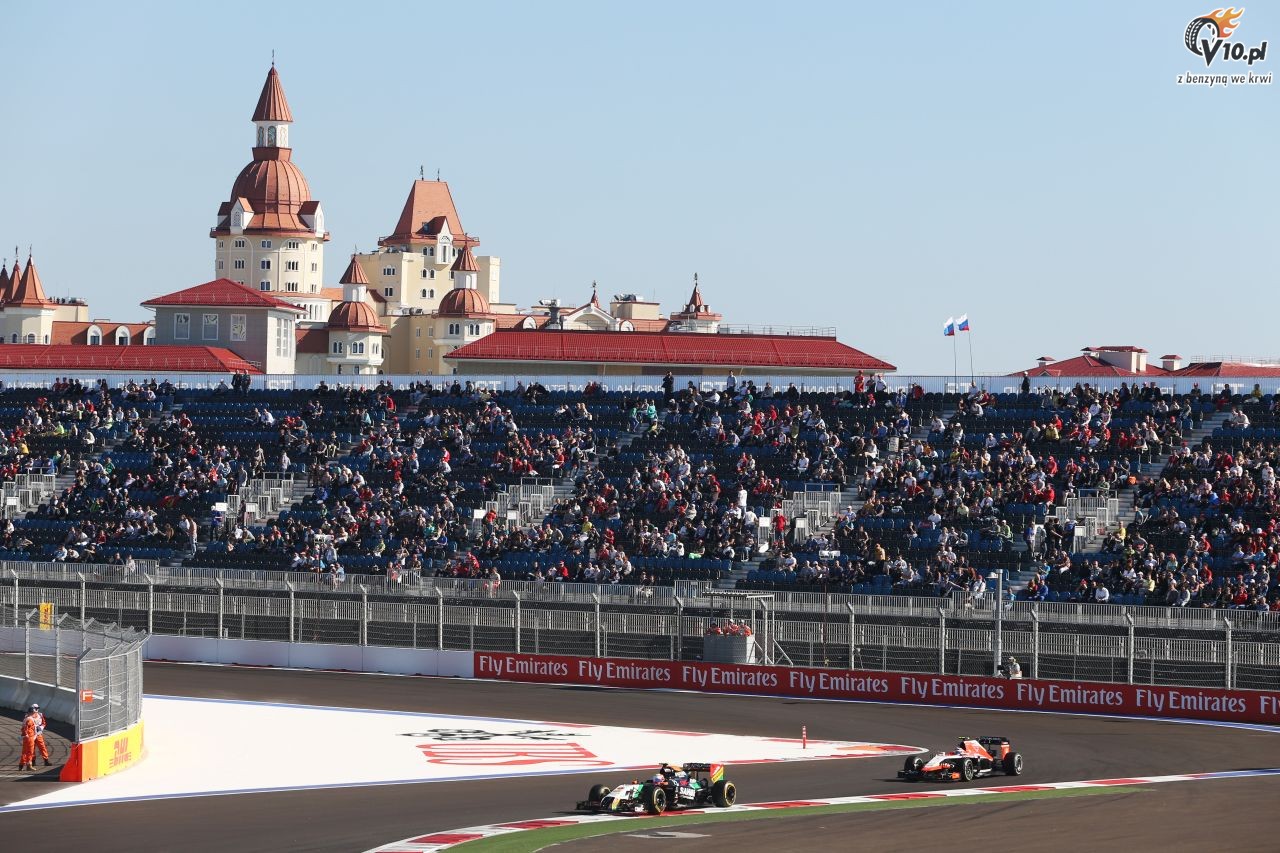GP Rosji 2014 - pitkowe treningi