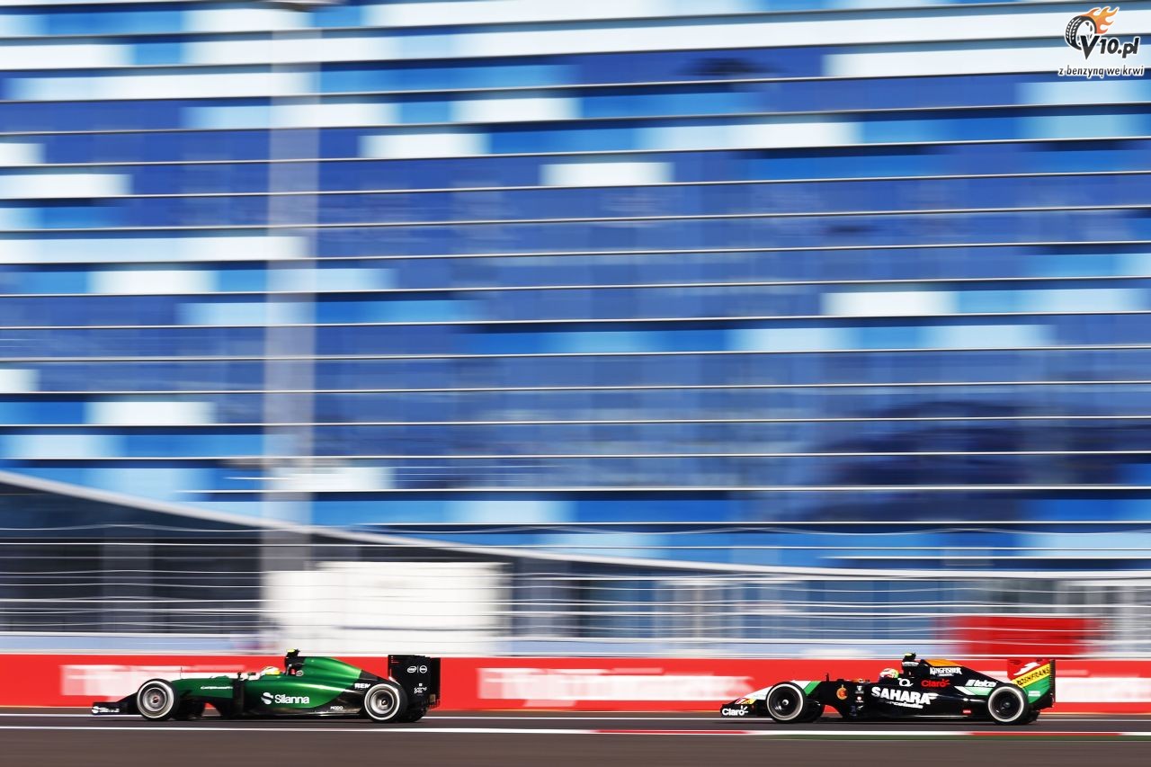 GP Rosji 2014 - pitkowe treningi