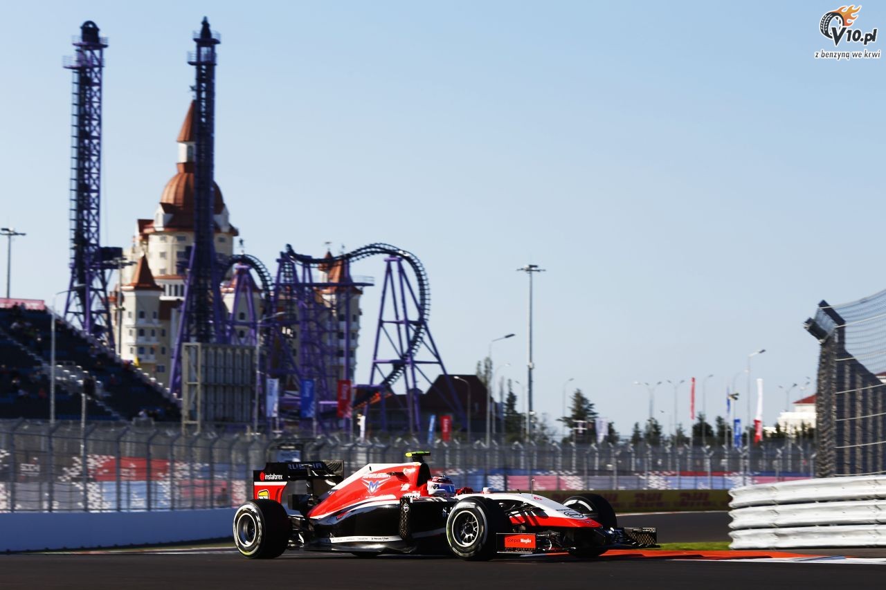 GP Rosji 2014 - pitkowe treningi