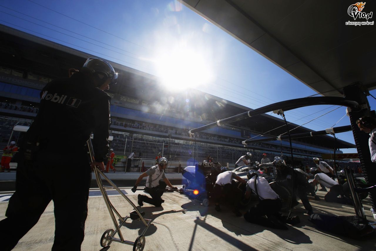 GP Rosji 2014 - pitkowe treningi