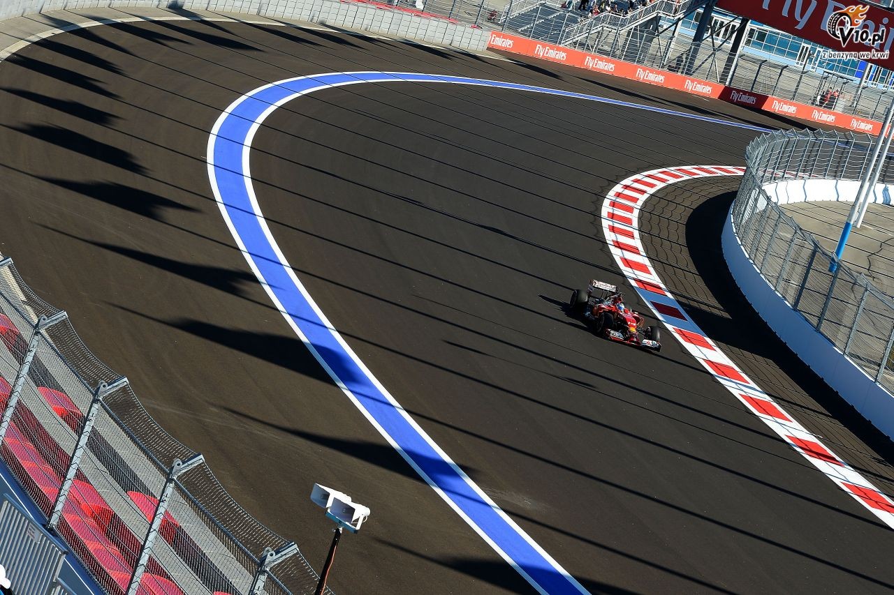 GP Rosji 2014 - pitkowe treningi