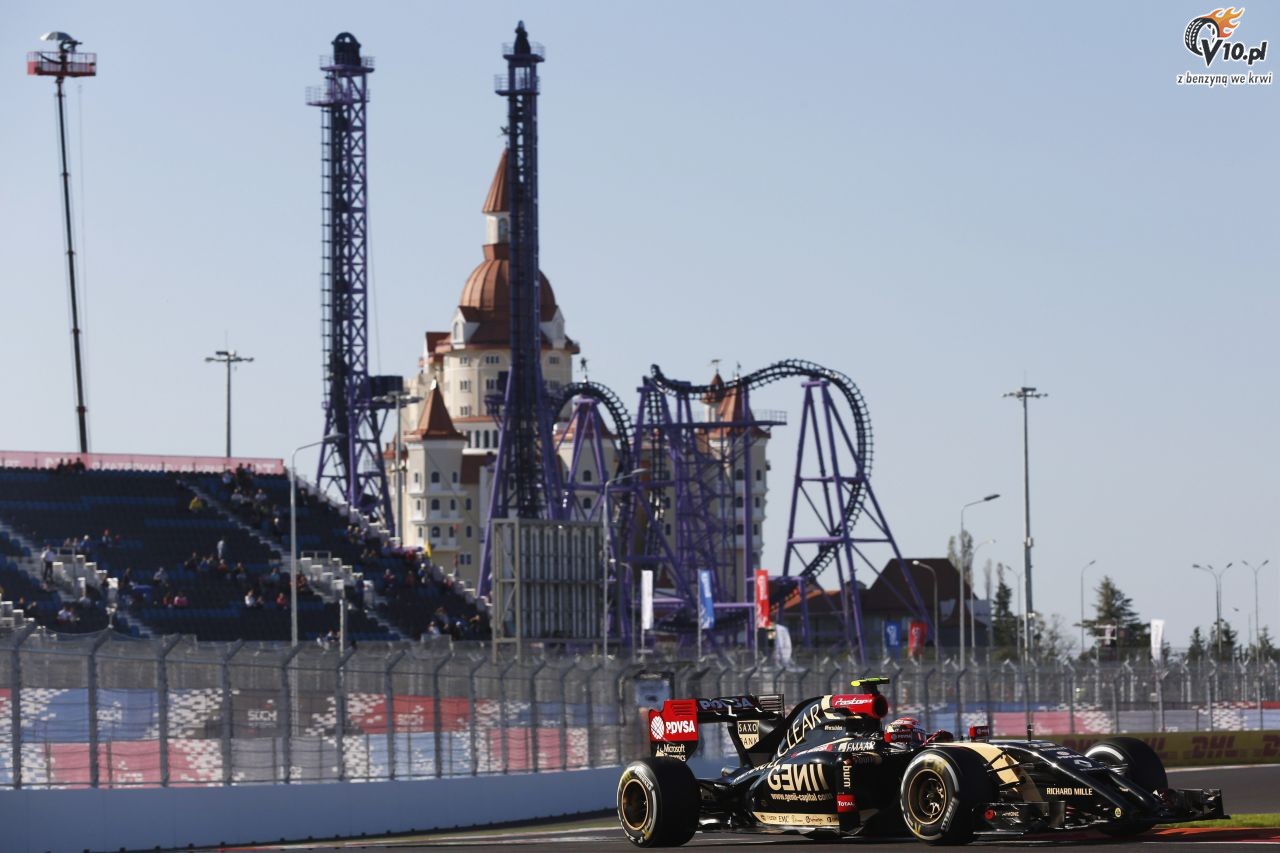 GP Rosji 2014 - pitkowe treningi