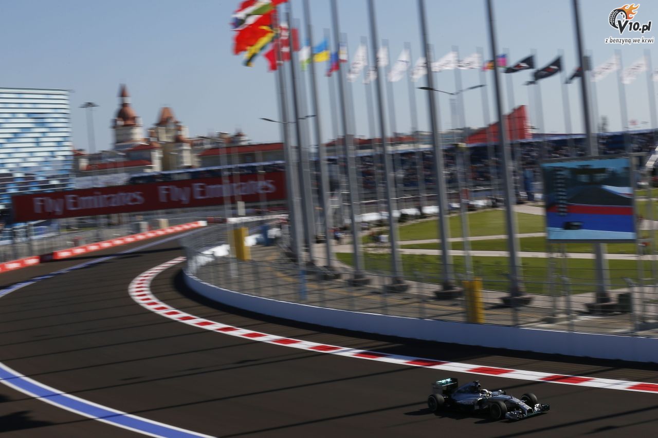 GP Rosji 2014 - pitkowe treningi