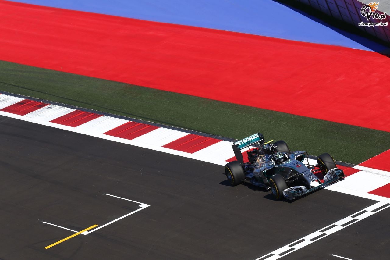 GP Rosji 2014 - pitkowe treningi