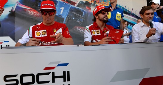 GP Rosji 2014 - przygotowania