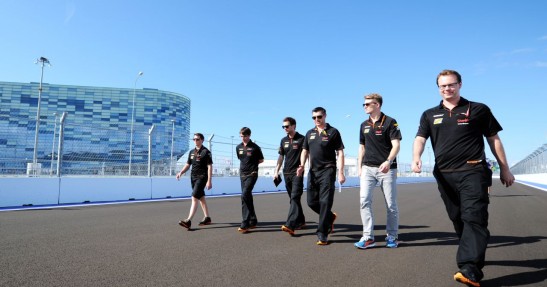 GP Rosji 2014 - przygotowania