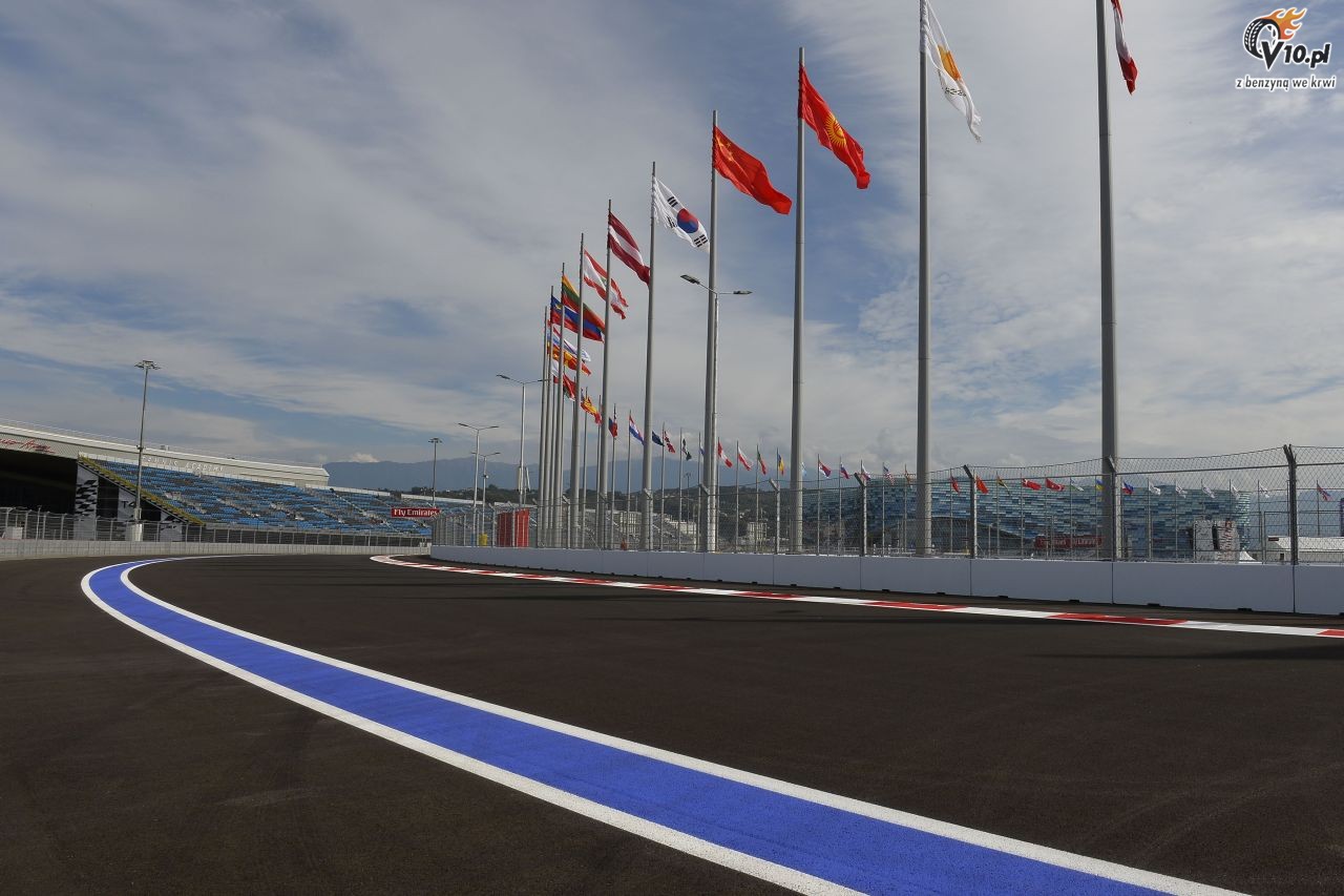 GP Rosji 2014 - przygotowania