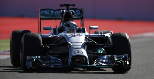 GP Rosji - wycig: Hamilton wygrywa w Soczi, Mercedes ma mistrzostwo konstruktorw