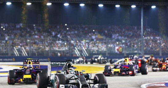 GP Singapuru 2014 - wyścig