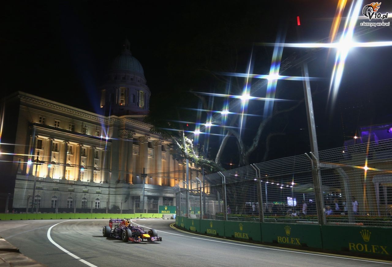 GP Singapuru 2014 - wycig