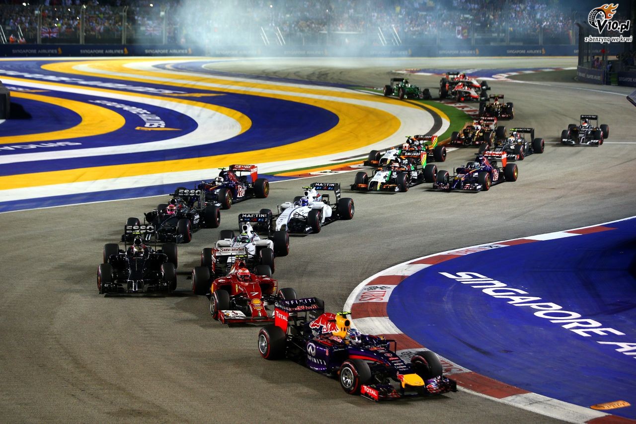 Vettel, Magnussen i Kwiat odwodnieni po GP Singapuru