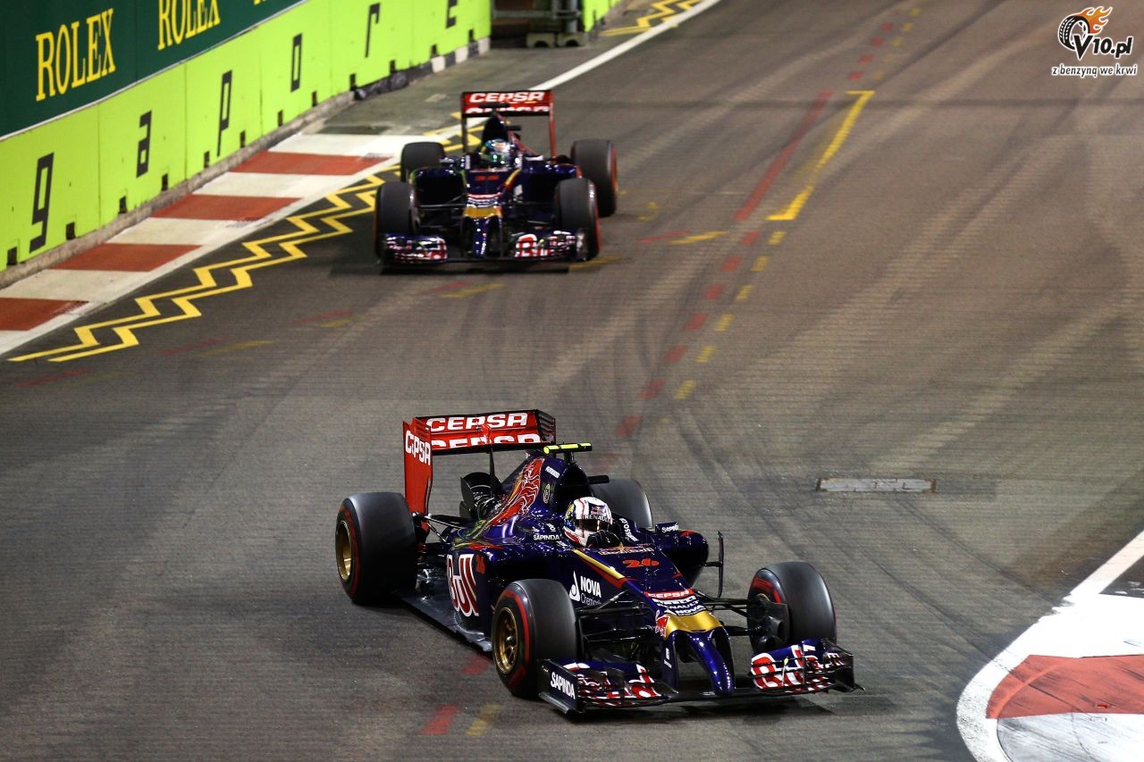 GP Singapuru 2014 - wycig