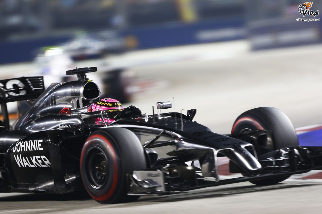 GP Singapuru 2014 - wycig