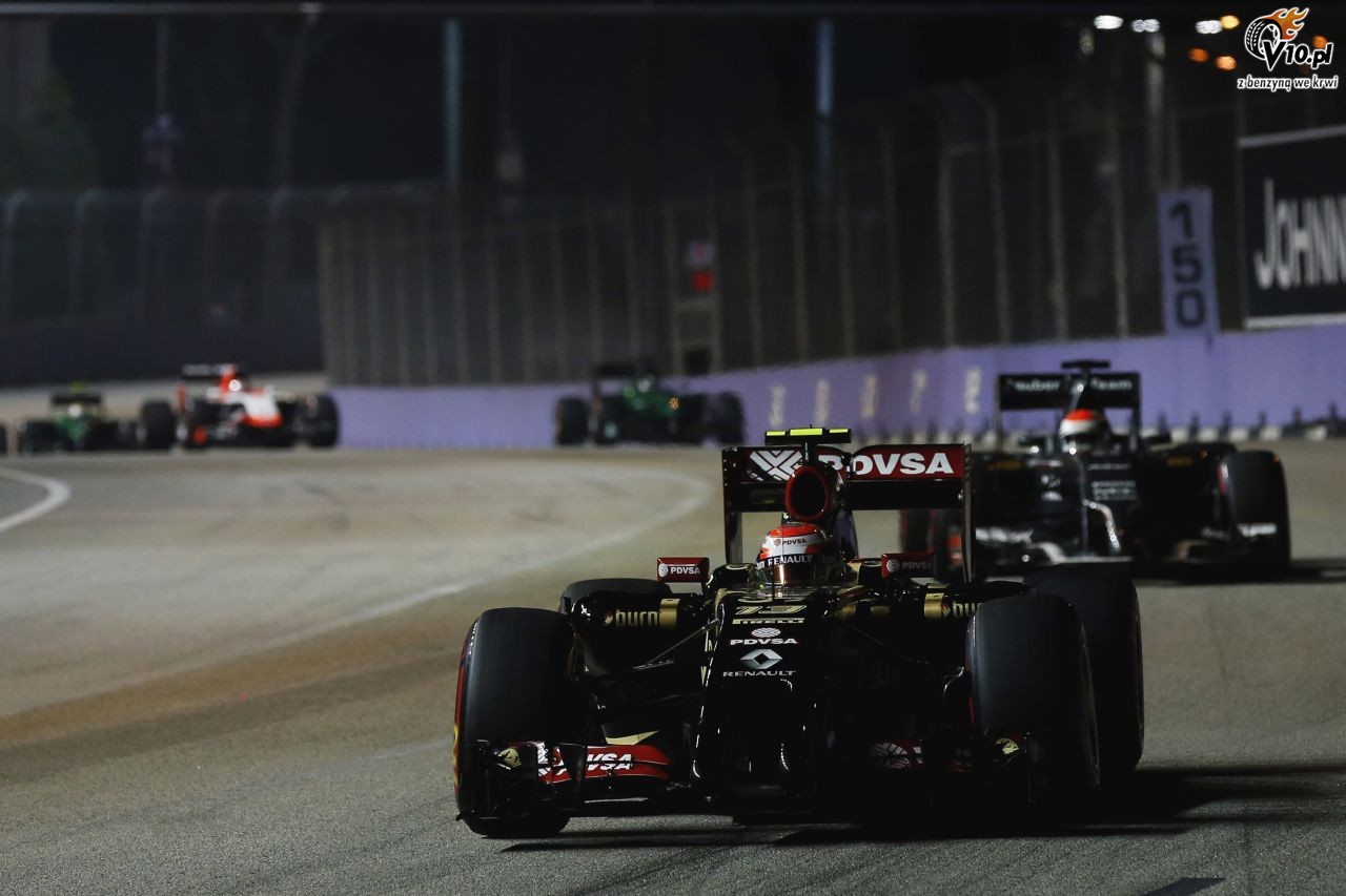 GP Singapuru 2014 - wycig