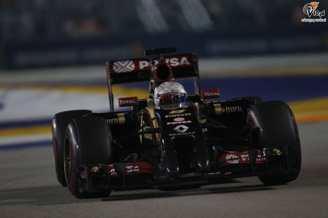 GP Singapuru 2014 - wycig