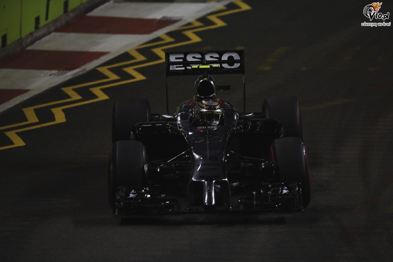 GP Singapuru 2014 - wycig