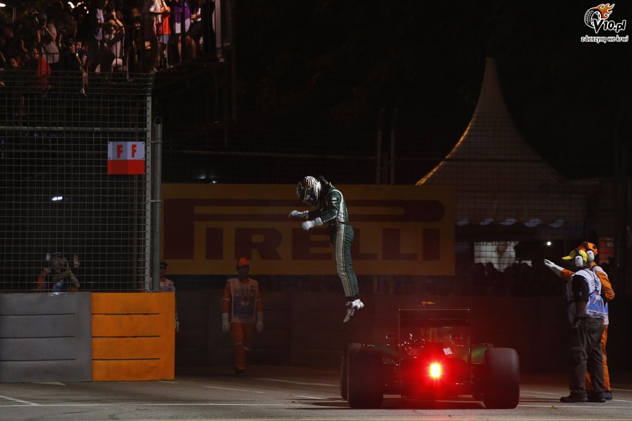 GP Singapuru 2014 - wycig