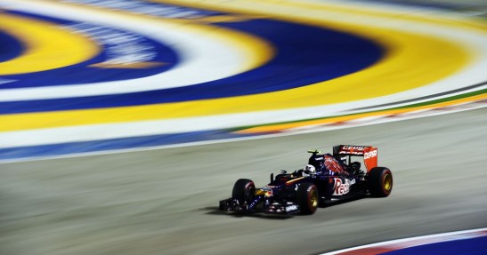 GP Singapuru 2014 - piątkowe treningi