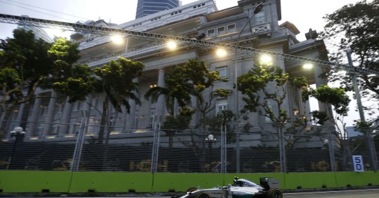 GP Singapuru 2014 - piątkowe treningi