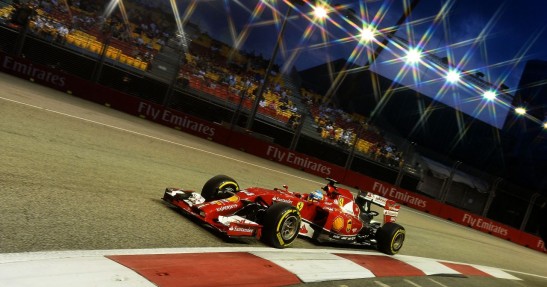 GP Singapuru 2014 - piątkowe treningi