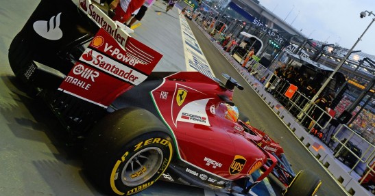 GP Singapuru 2014 - piątkowe treningi