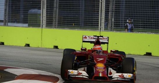 GP Singapuru 2014 - piątkowe treningi