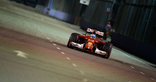 GP Singapuru 2014 - piątkowe treningi