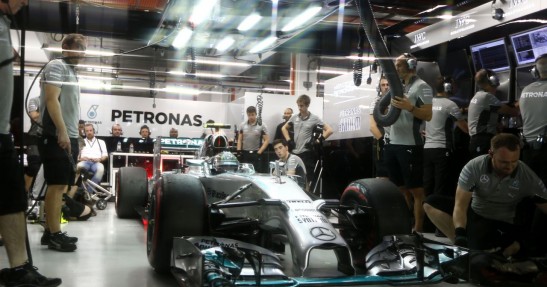 GP Singapuru 2014 - piątkowe treningi