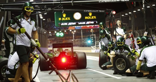 GP Singapuru 2014 - piątkowe treningi