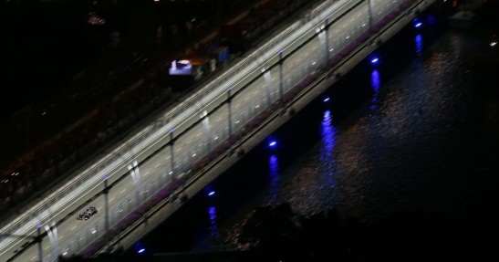 GP Singapuru 2014 - piątkowe treningi