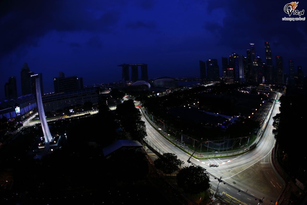 GP Singapuru 2014 - pitkowe treningi