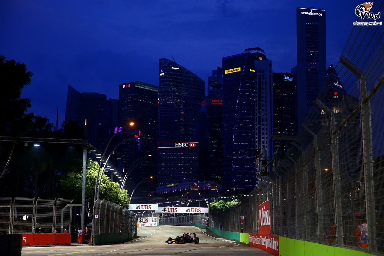 GP Singapuru 2014 - pitkowe treningi