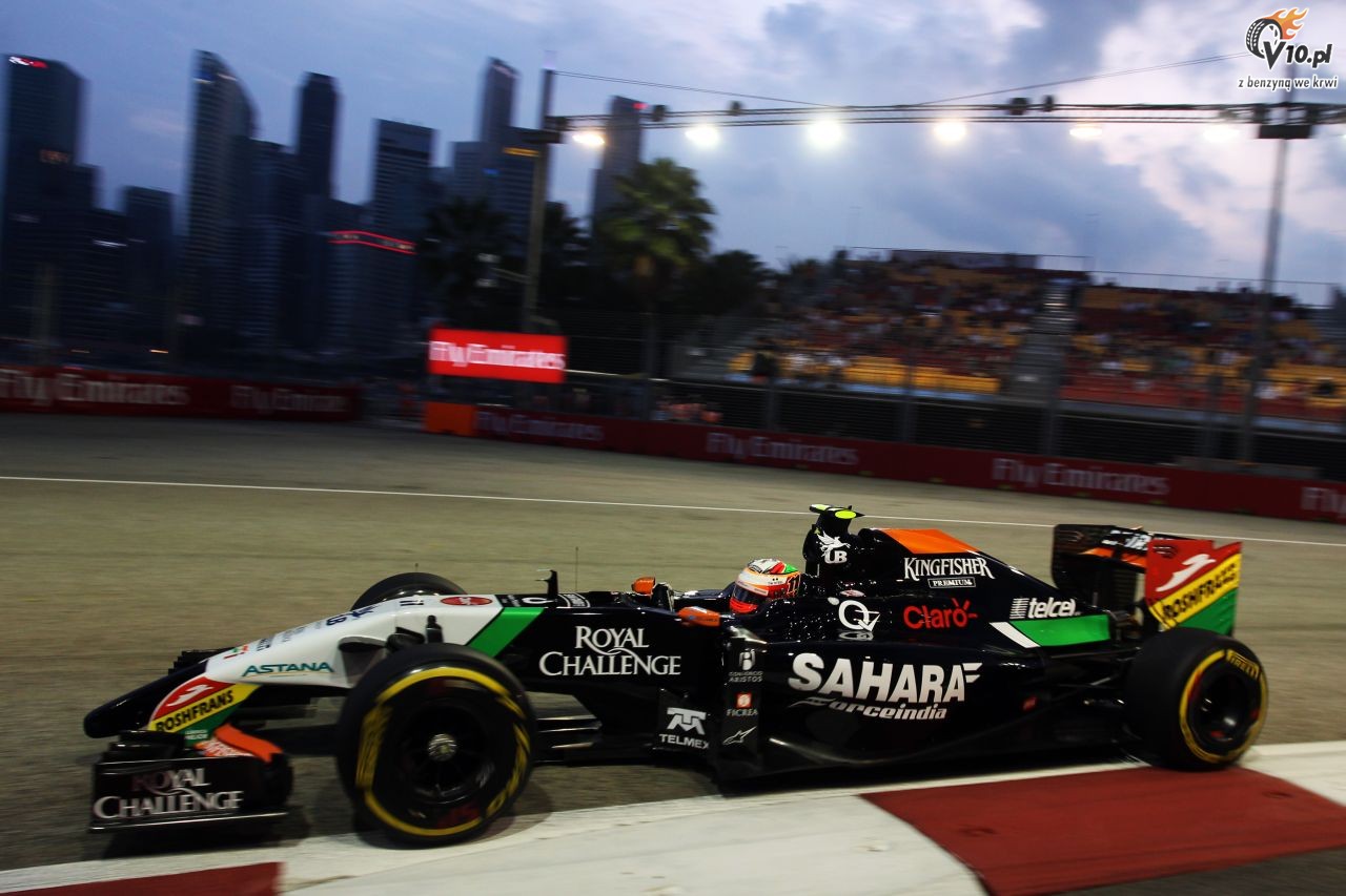 GP Singapuru 2014 - pitkowe treningi