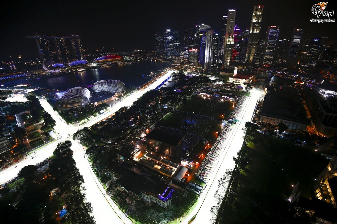 GP Singapuru 2014 - pitkowe treningi