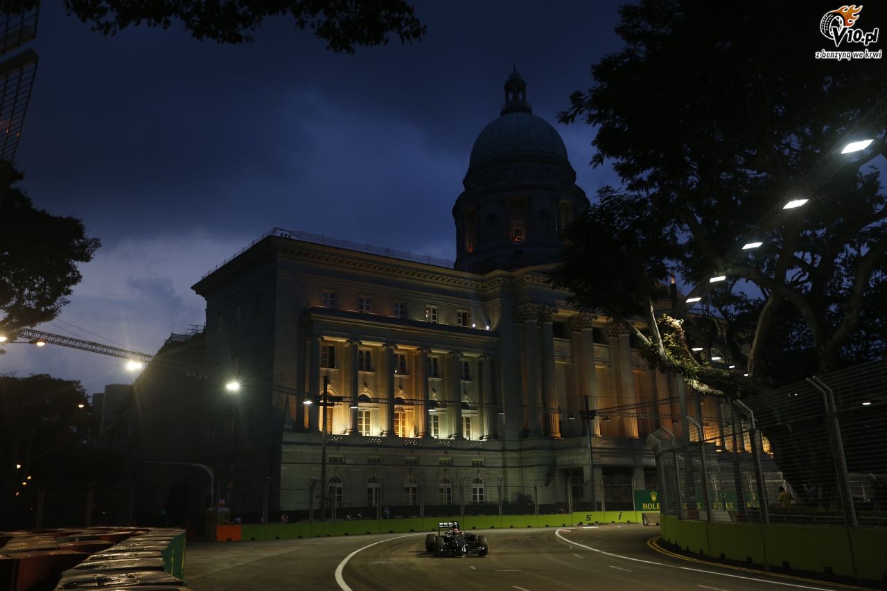 GP Singapuru 2014 - pitkowe treningi