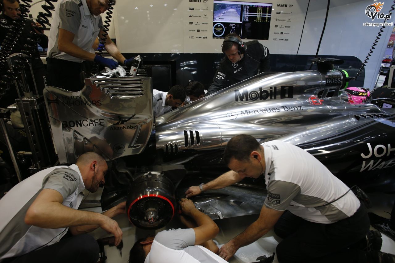 GP Singapuru 2014 - pitkowe treningi