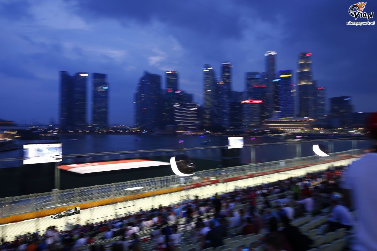 GP Singapuru 2014 - pitkowe treningi