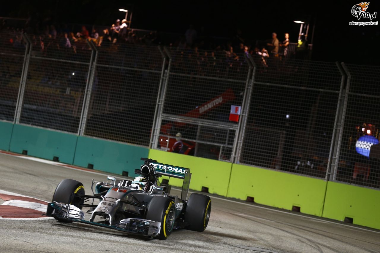 GP Singapuru 2014 - pitkowe treningi