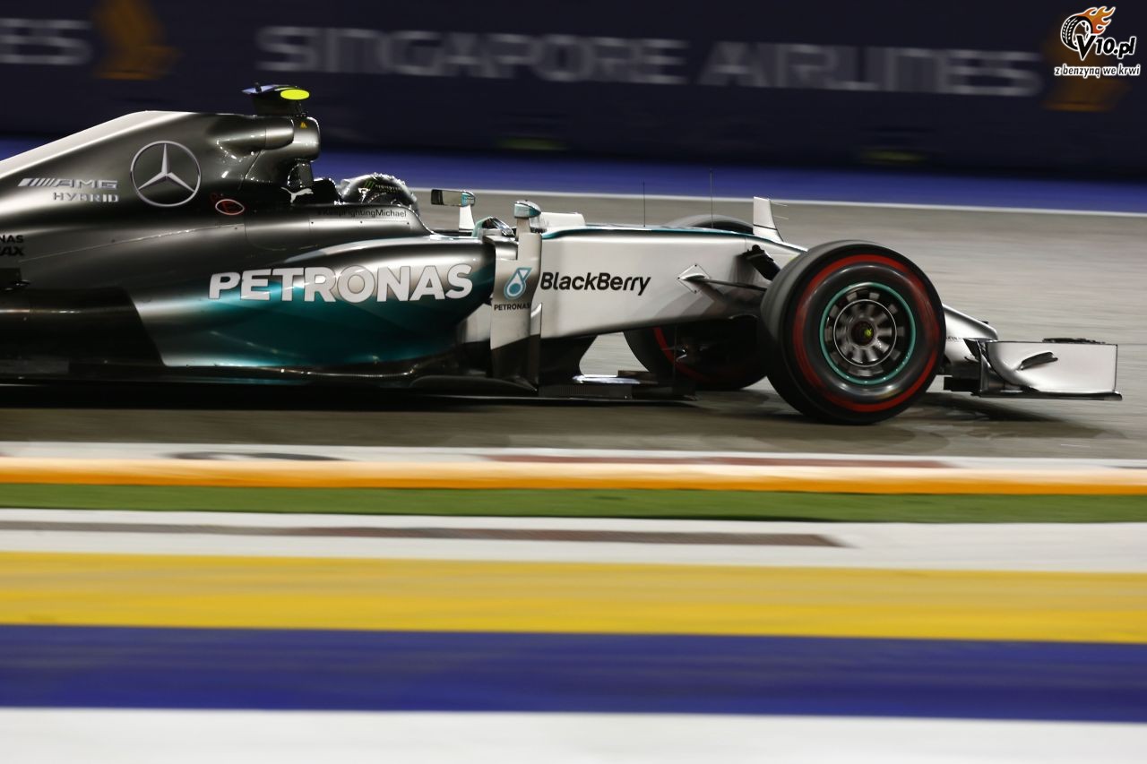 GP Singapuru 2014 - pitkowe treningi