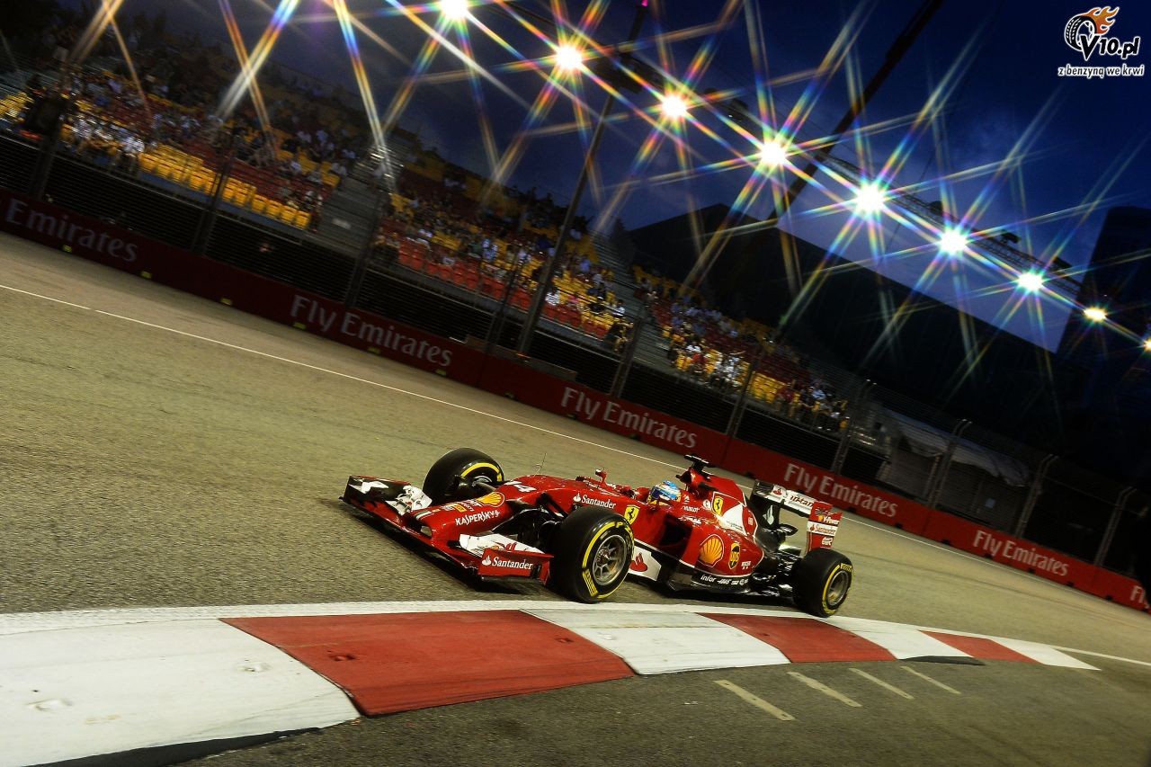GP Singapuru 2014 - pitkowe treningi