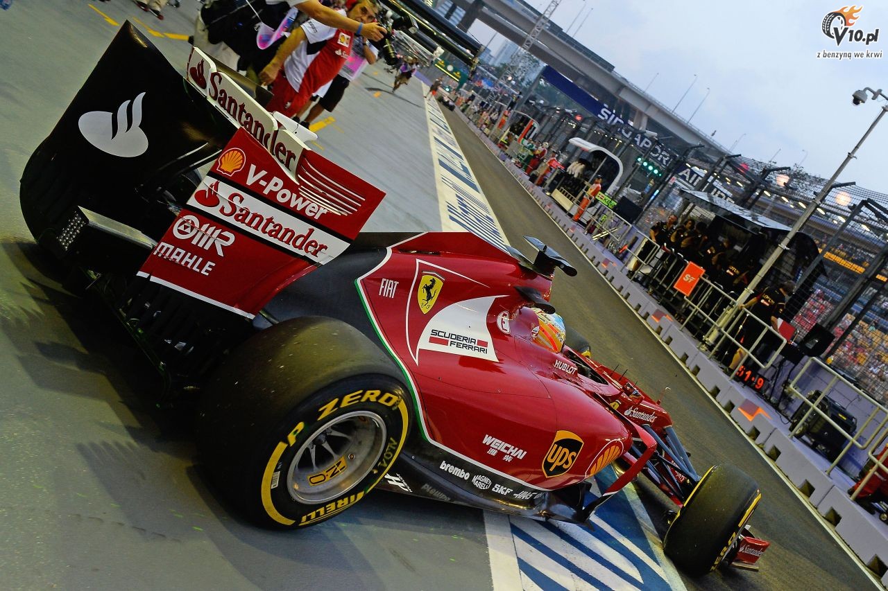GP Singapuru 2014 - pitkowe treningi