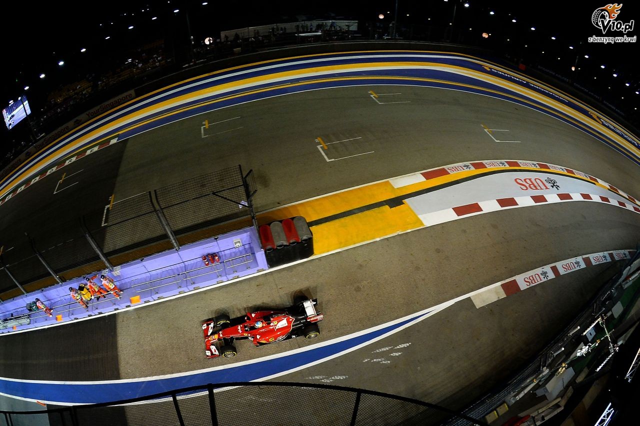 GP Singapuru 2014 - pitkowe treningi